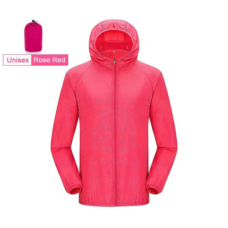 Men’s & Women’s Outdoor Hiking Jacket – Waterproof, Breathable, and Quick-Dry Windbreaker for Camping, Trekking, and Travel