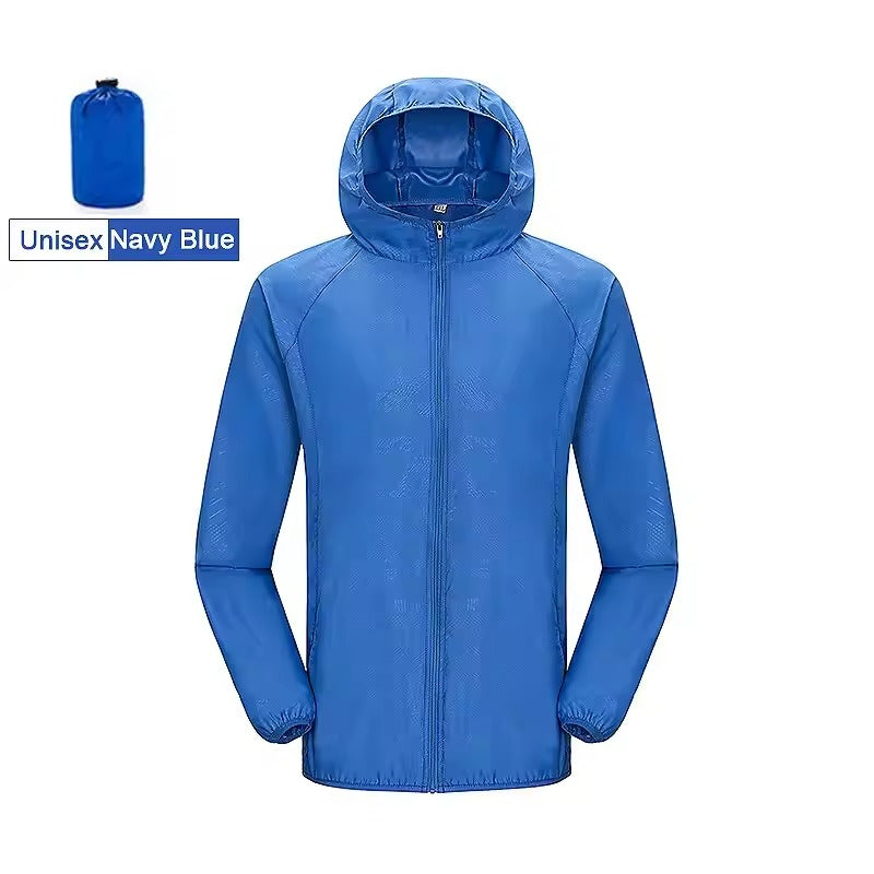 Men’s & Women’s Outdoor Hiking Jacket – Waterproof, Breathable, and Quick-Dry Windbreaker for Camping, Trekking, and Travel