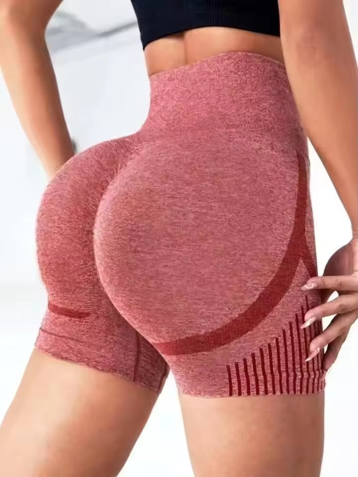 Women’s High Waist Yoga Shorts – Workout & Running Shorts with Butt Lift Design for Gym, Fitness, and Sportswear