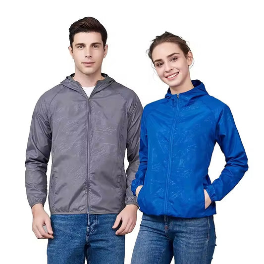 Men’s & Women’s Outdoor Hiking Jacket – Waterproof, Breathable, and Quick-Dry Windbreaker for Camping, Trekking, and Travel