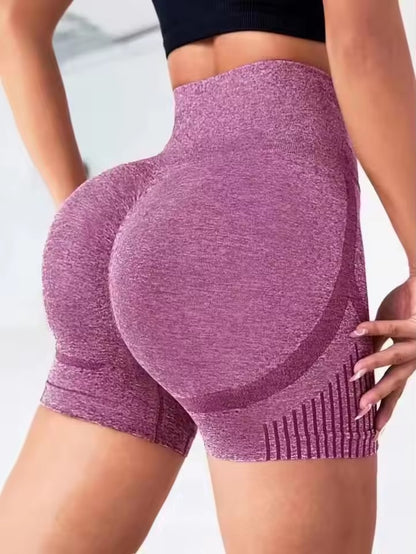 Women’s High Waist Yoga Shorts – Workout & Running Shorts with Butt Lift Design for Gym, Fitness, and Sportswear