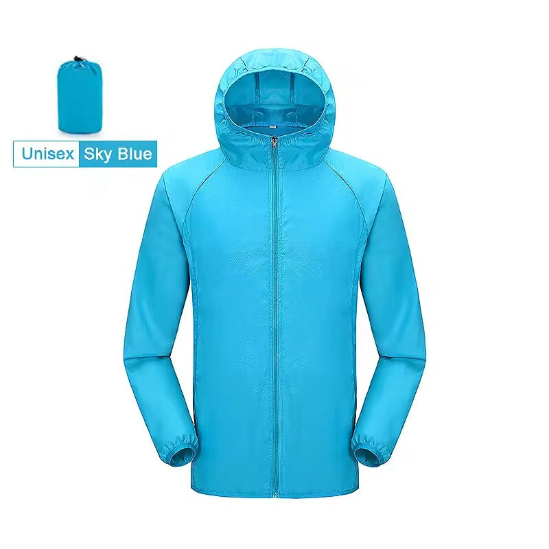 Men’s & Women’s Outdoor Hiking Jacket – Waterproof, Breathable, and Quick-Dry Windbreaker for Camping, Trekking, and Travel