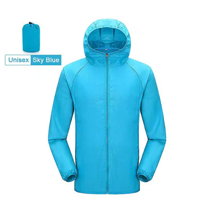 Men’s & Women’s Outdoor Hiking Jacket – Waterproof, Breathable, and Quick-Dry Windbreaker for Camping, Trekking, and Travel