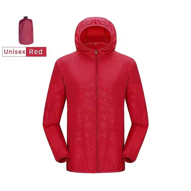 Men’s & Women’s Outdoor Hiking Jacket – Waterproof, Breathable, and Quick-Dry Windbreaker for Camping, Trekking, and Travel