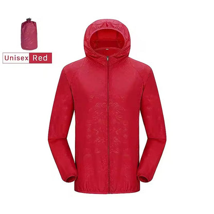Men’s & Women’s Outdoor Hiking Jacket – Waterproof, Breathable, and Quick-Dry Windbreaker for Camping, Trekking, and Travel