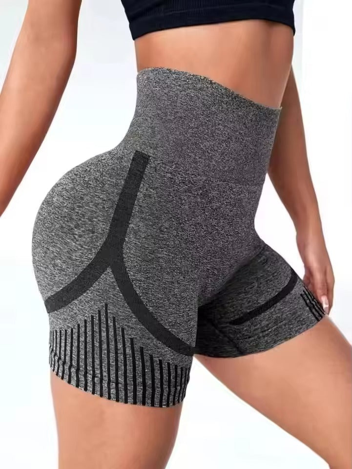 Women’s High Waist Yoga Shorts – Workout & Running Shorts with Butt Lift Design for Gym, Fitness, and Sportswear