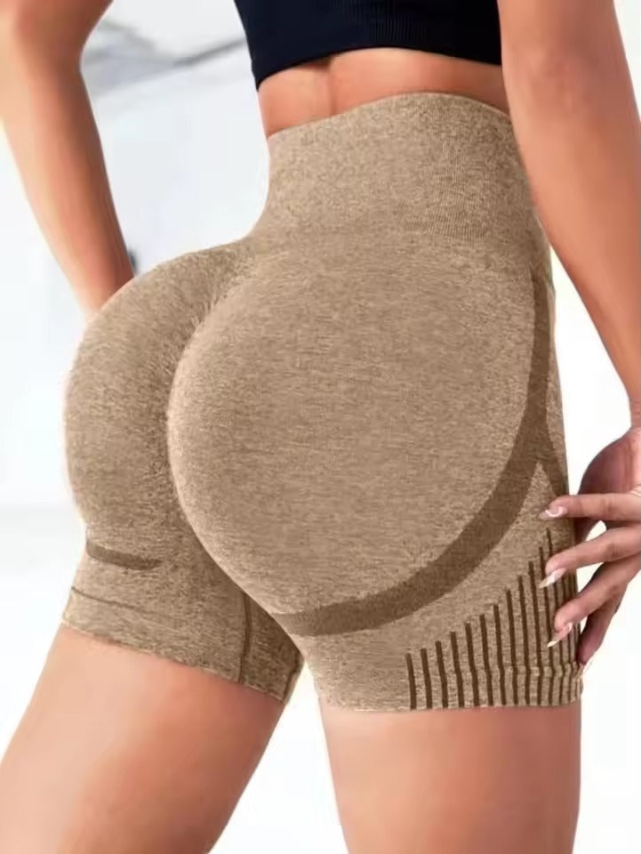 Women’s High Waist Yoga Shorts – Workout & Running Shorts with Butt Lift Design for Gym, Fitness, and Sportswear
