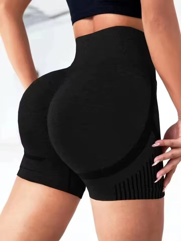 Women’s High Waist Yoga Shorts – Workout & Running Shorts with Butt Lift Design for Gym, Fitness, and Sportswear