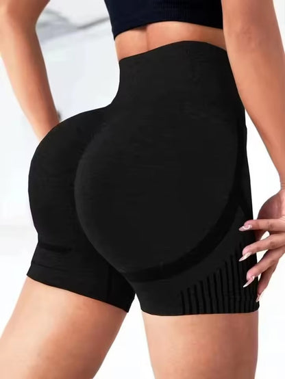 Women’s High Waist Yoga Shorts – Workout & Running Shorts with Butt Lift Design for Gym, Fitness, and Sportswear